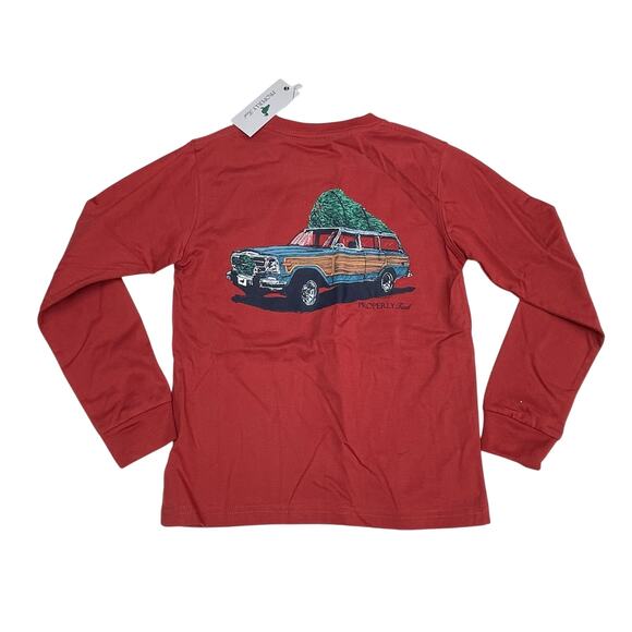 NWT Properly Tied Size 7 Holiday Run LS Cabernet - Picture 2 of 3